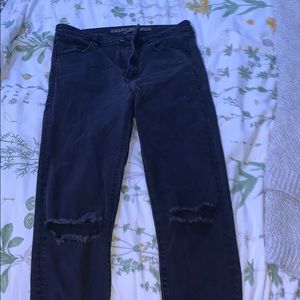 American Eagle Black Skinny Jeans